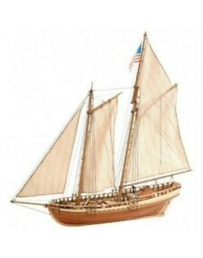 Artesania Latina Wooden Ship Kit Virginia Schooner Art